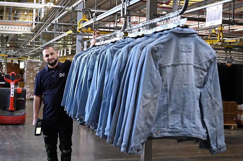 Logistik für die Texttilindustrie